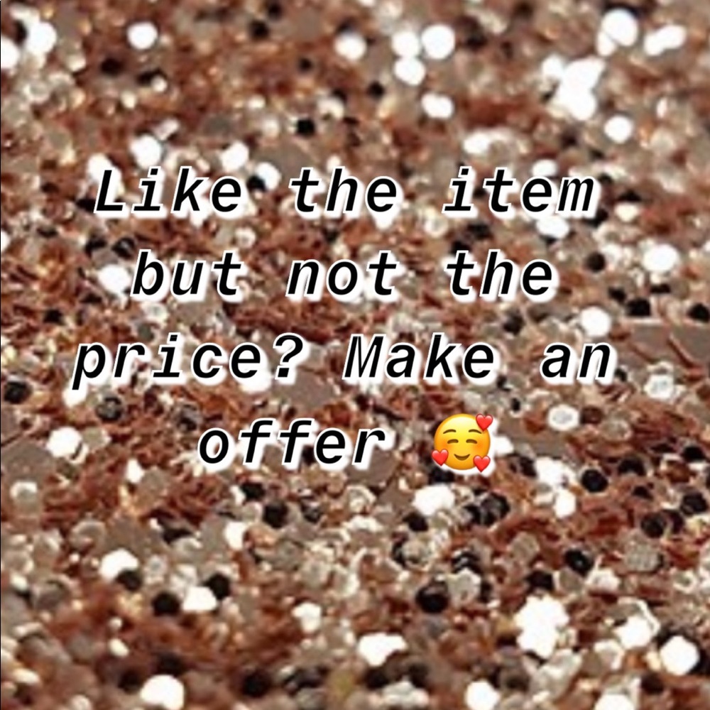 MAKE AN OFFER ✨ Bundle up for more savings 😋